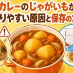 カレーのじゃがいもが腐りやすい原因と保存のコツ