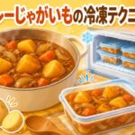 カレー用じゃがいもの冷凍テクニック｜失敗しない方法を完全解説