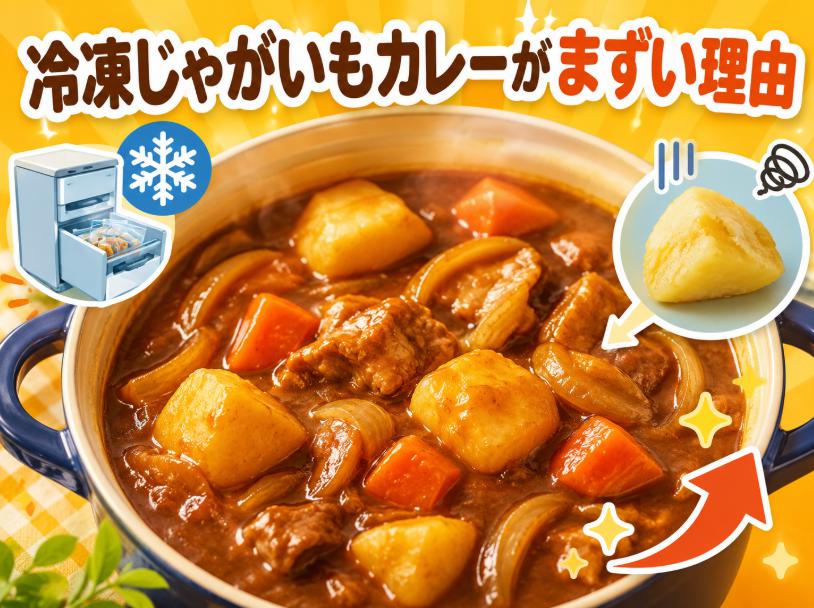 冷凍じゃがいものカレーがまずい理由と解決策を徹底解説