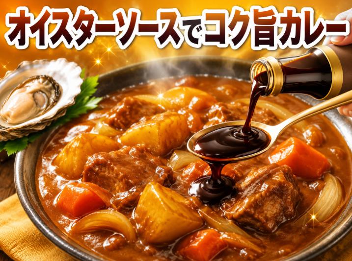 オイスターソースをカレーの隠し味に！プロの入れ方で格段に旨くなる