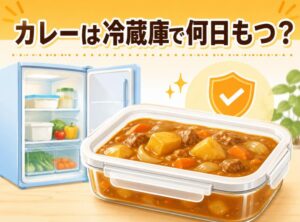 カレーは冷蔵庫で何日もつ？正しい日持ちと保存方法で食中毒を防ぐ